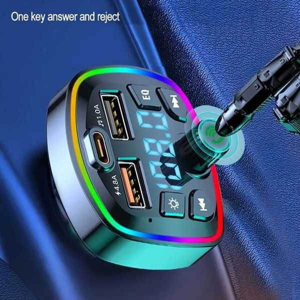 Transmissor FM Bluetooth 5.0 para carro