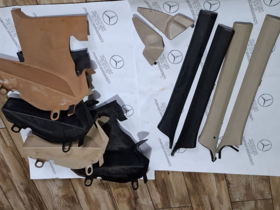 Дефлекторы, Пластик  салона , Мерседес w124 w126