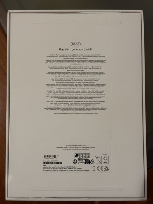 Ipad 10 com garantia oficial