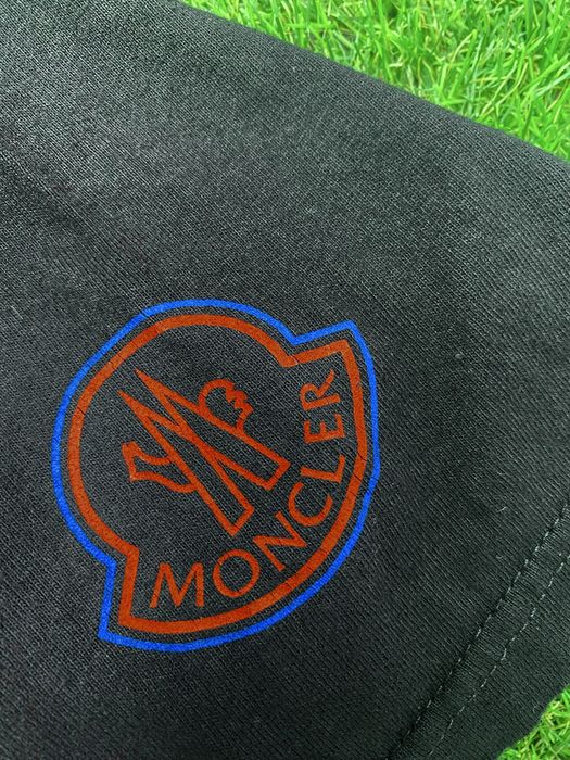 Футболка Moncler big logo ( L)