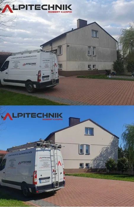 Mycie dachów kostki brukowej elewacji impregnacja ALPITECHNIK