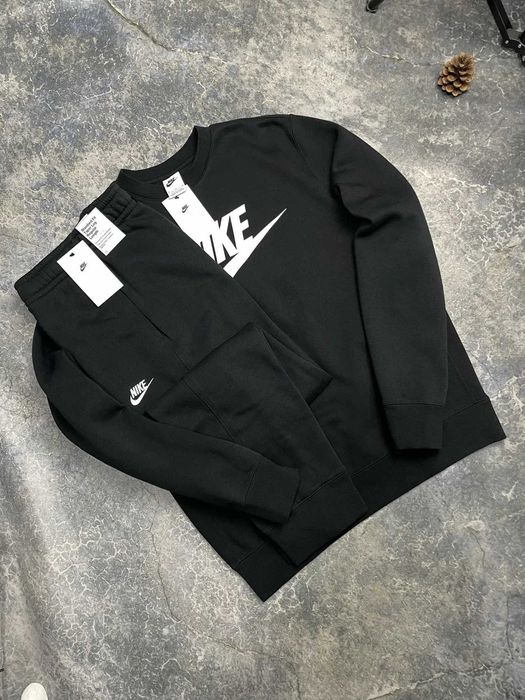 РОЗПРОДАЖ! Теплий на флісі чоловічий костюм Nike | Оригінал з США