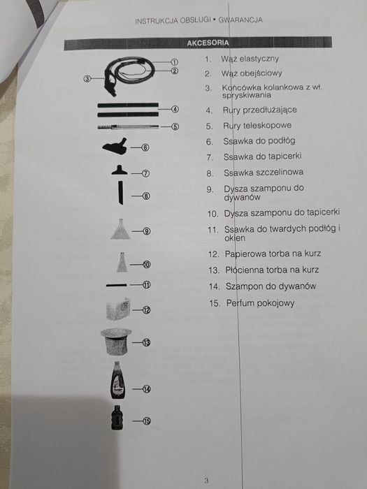 Odkurzacz piorący i czyszczący