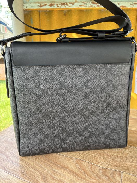 Чоловіча сумка Coach .Houston Map Bag оригінал.