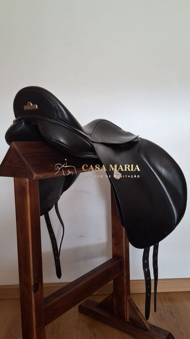 Selim/ Sela de Dressage Bates Wide - Impecável