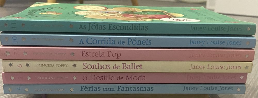 Livros Princesa Poppy