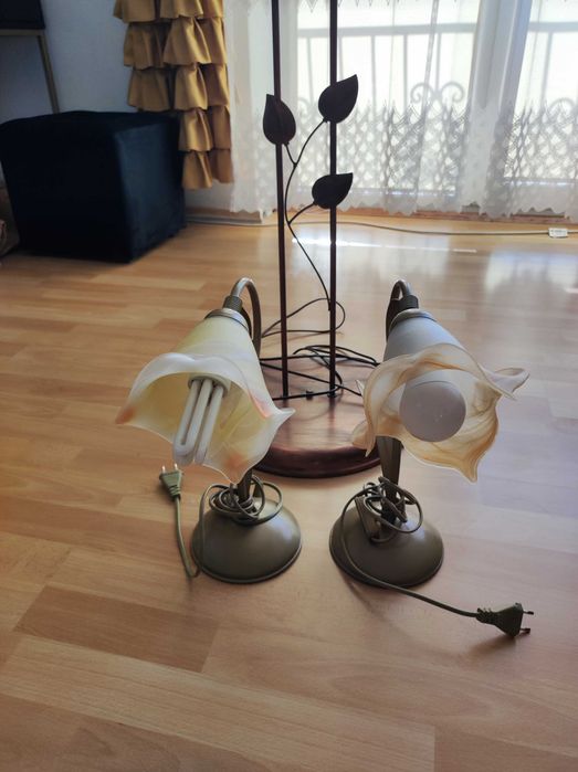 Komplet trzech lamp