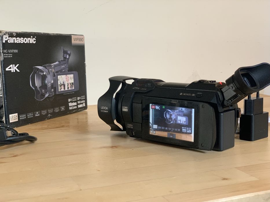 Câmera de filmar 4K Panasonic HC-VXF 990