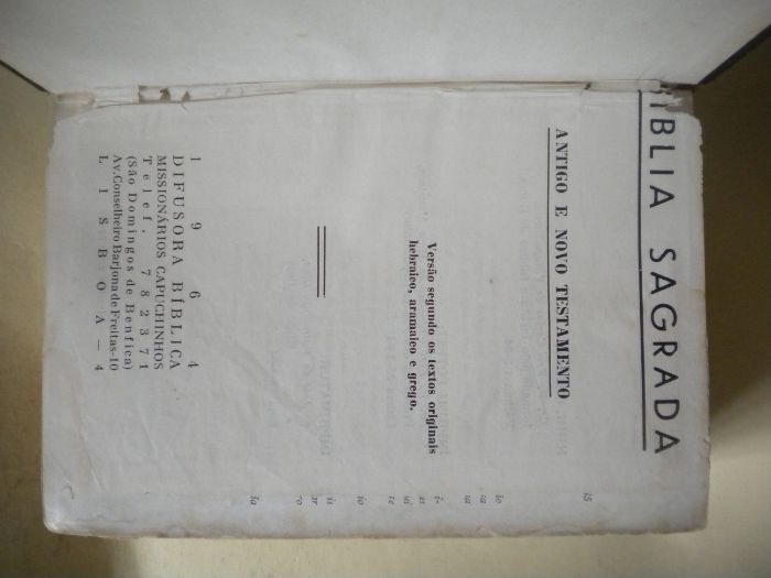 Bíblia Sagrada - Versão dos Textos Originais