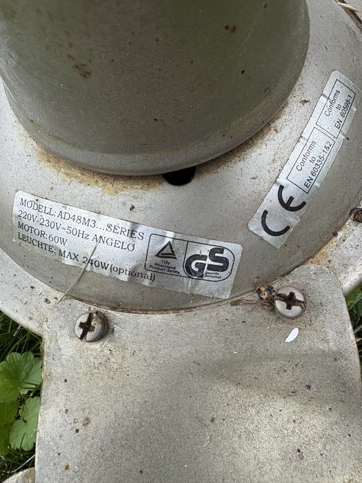 Wiatrak wentylatory sufitowy