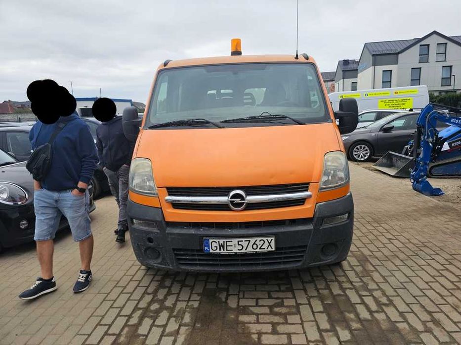 Opel Movano 2006r/PT lipiec 2027r/1.9diesel/82KM/6osobowy