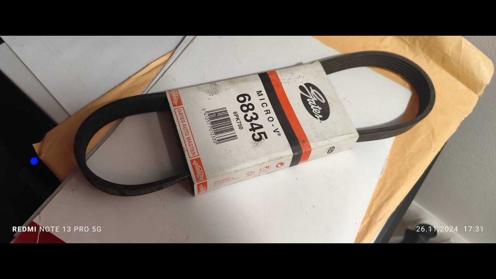 Pasek Gates 68345  6PK750