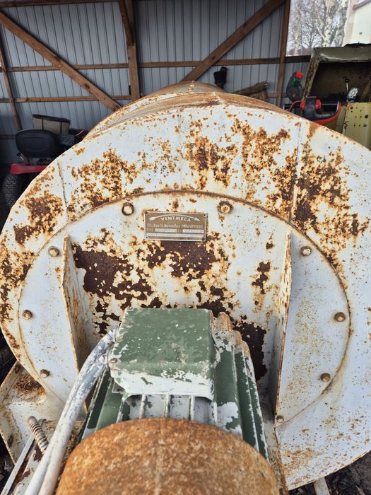 Wentylator do suszarni zboża, kukurydzy