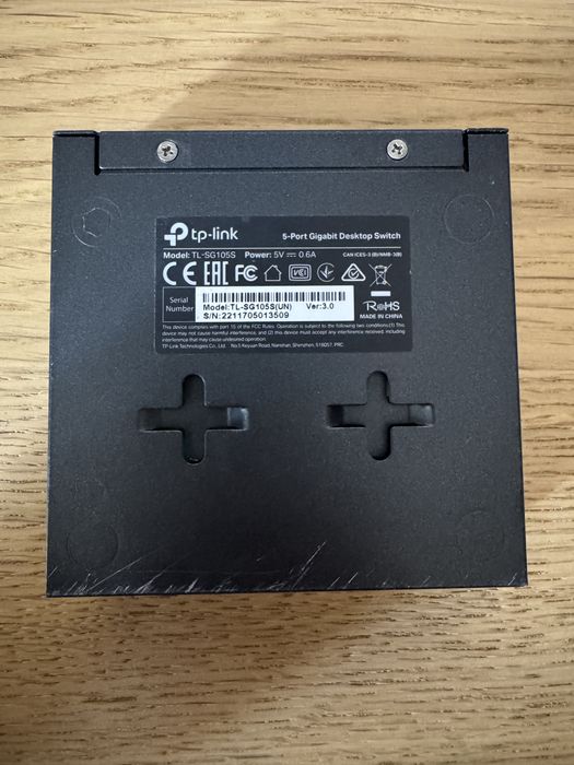 Switch LAN Gigabit -  5 Portas - tp-link