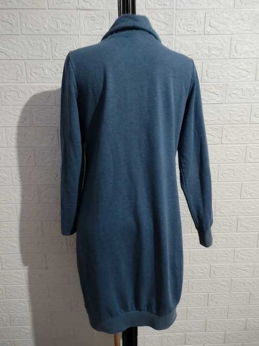 Granatowa sukienka spotowa rozmiar m cena 28 zl