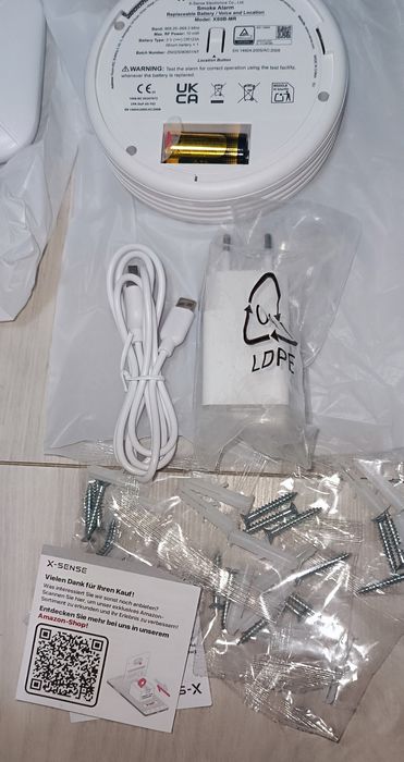 Комплект димової сигналізації з базовою станцією X-Sense Link+ Pro Smoke XS0B-MR61 5датчиків + станція