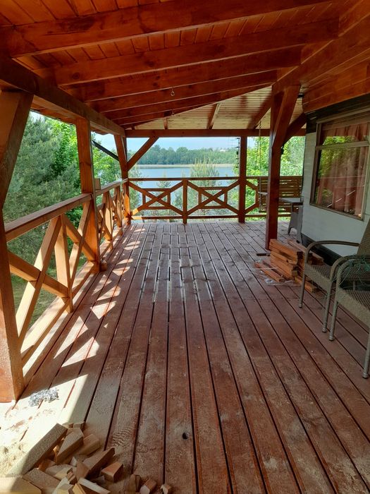 balustrada drewniana
