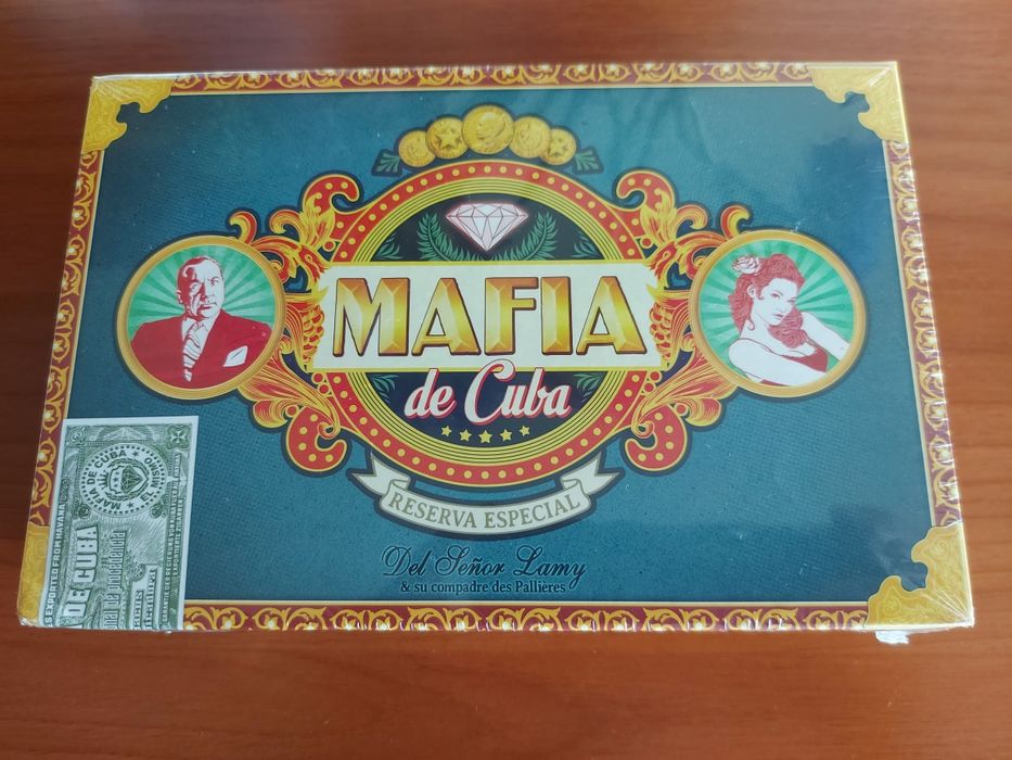 Jogo de tabuleiro "Mafia de Cuba" novo, com celofane de origem