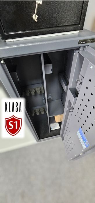 Szafa na BROŃ długą i krótką • certfikat S1 • zamek ELEKTRONICZNY