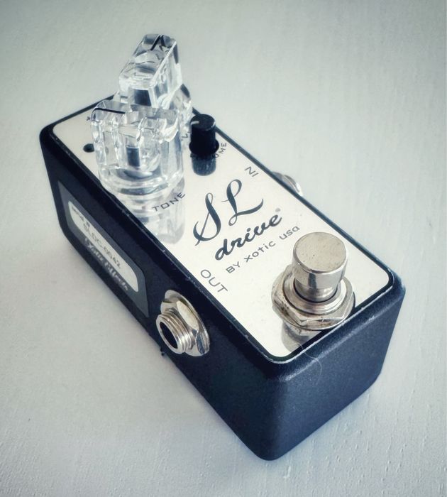 Pedal de Guitarra Xotic SL Drive Ltd Edition Chrome c/ Voltage Doubler
