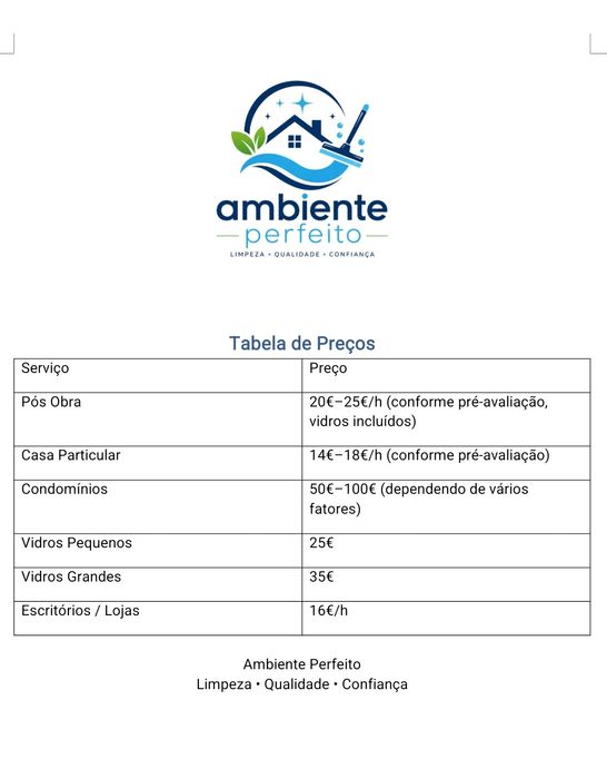 Limpeza particular/empresas