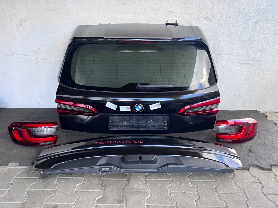 BMW X5 G05 F15 кришка багажника разбор детали бмв ф15 05 запчасть