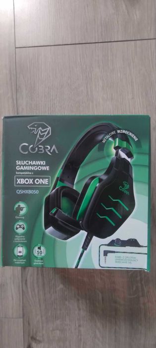 Słuchawki gamingowe cobra XBOX ONE