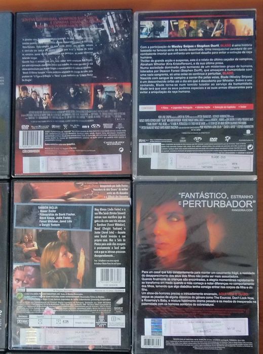 Lote de DVDs Especial "Terror / Horror"