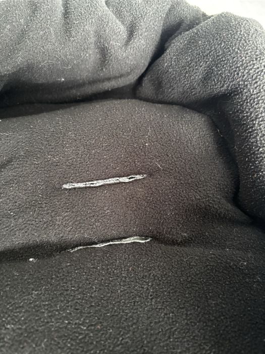 Кокон конверт сірий чорний abc design зимовий