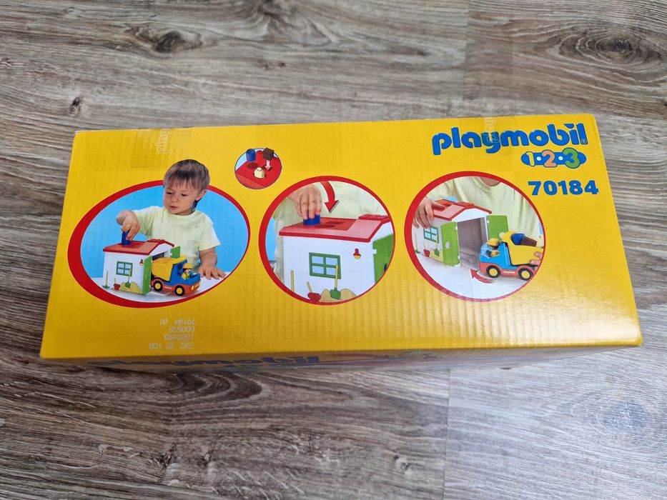 Playmobil 70184 - Ciężarówka z garażem z funkcją sortera.