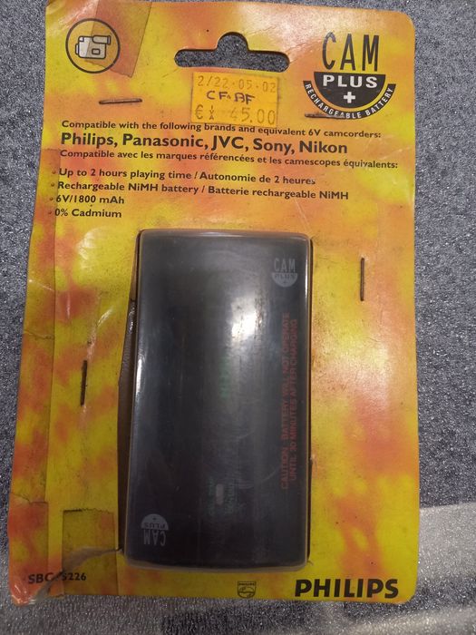 Bataria maquinas de filmar antigas