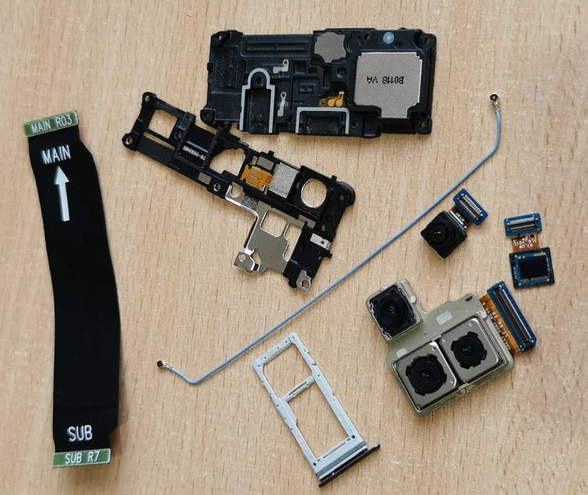Oryginalne sprawne części z telefonu Samsung Galaxy Note 10 Lite