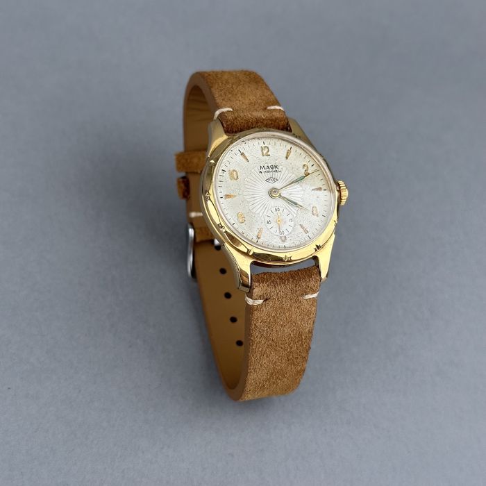 Zegarek vintage Majak – Classic Guilloche | męski | naręczny | ZSRR