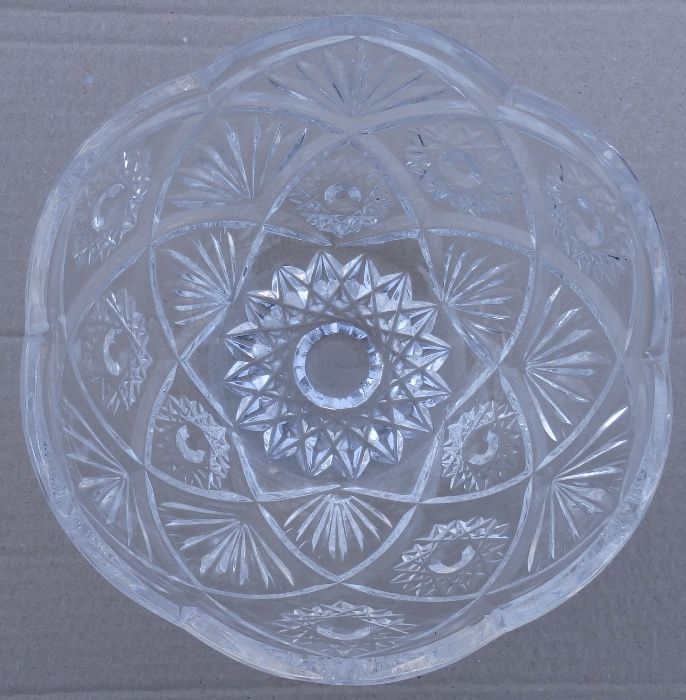 Хрустальная ваза №1 - продам, б/у, в отличном состоянии