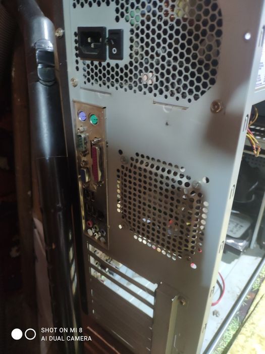 Системник в рабочем состоянии