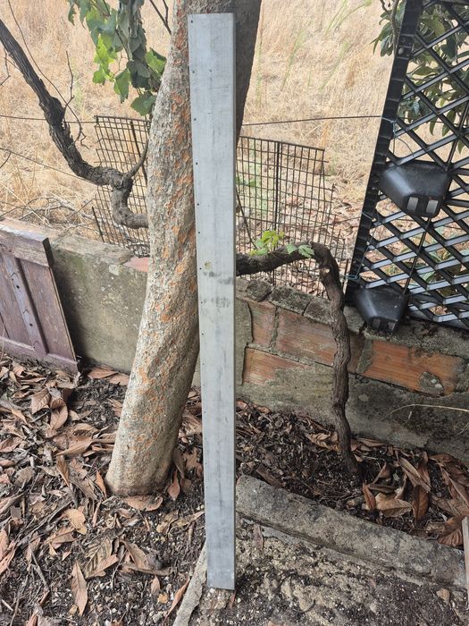 5 barras alumínio 1,50 cm