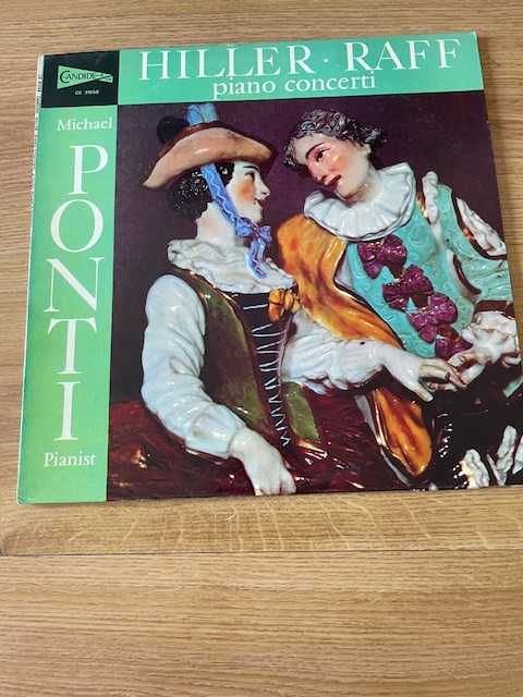 vinil HILLER-RAFF-Piano Concerti -Michael  Ponti