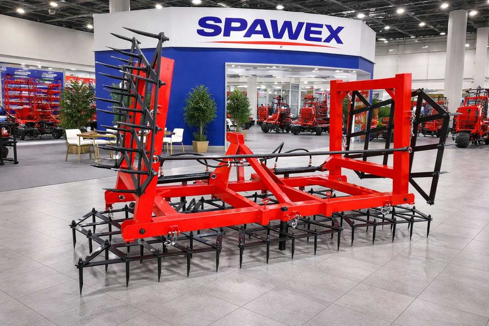 BRONY POLOWE HYDRAULICZNIE składane CIĘŻKIE *5pól *2 siłowniki *20 ząb