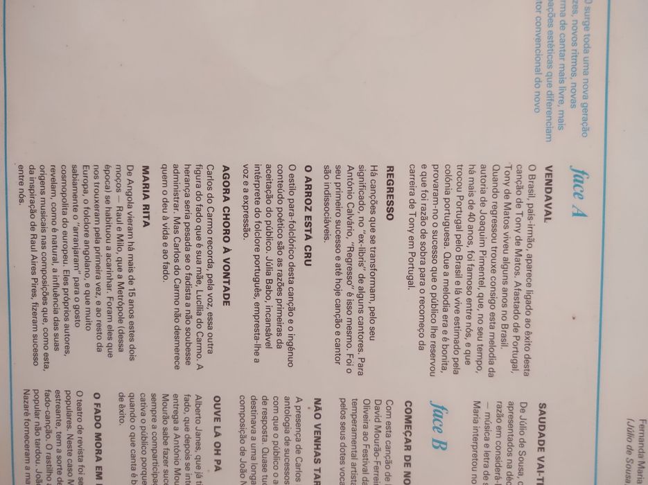 Disco Vinil Sucessos dos Anos 60