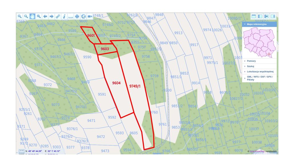 Kompleks rolno-leśny 16000 m²-Golcowa, pow. brzozowski - Widok 2