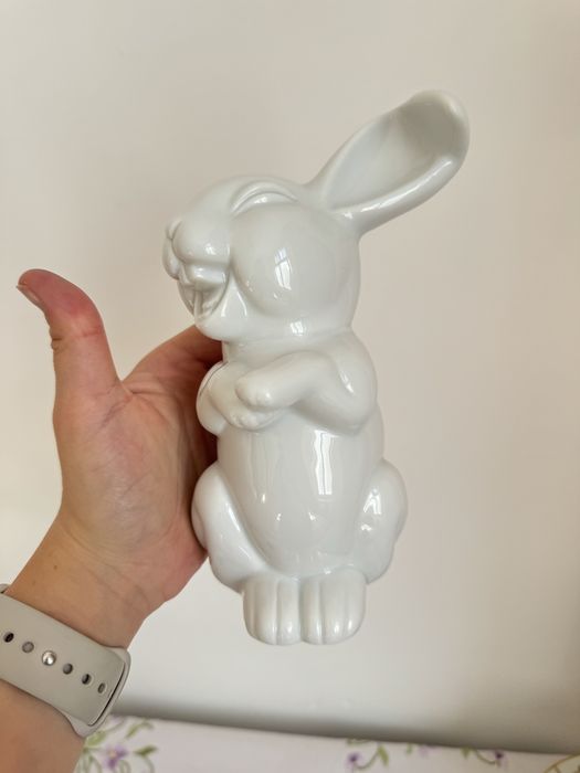 Figurka Rosenthal Śmiejący zając 18cm