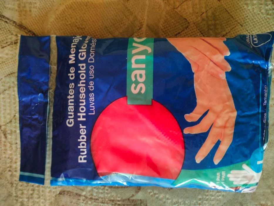 Хозяйственные перчатки Sanyc Luva de Limpeza em Latéx Profissional