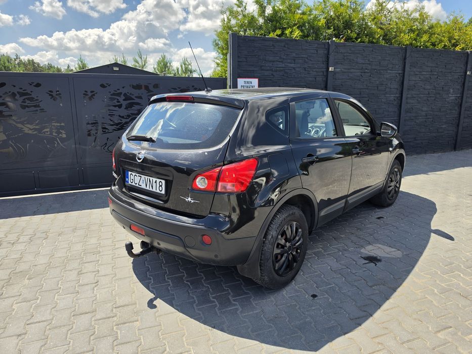 Nissan Qashqai 2008r 2.0Diesel Czarny z Panoramą Zadbany
