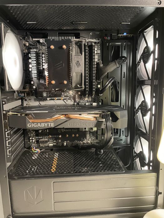 Komputer Ryzen 5 RTX 16gb ram 1tb ssd argb gamingowy pc dla graczy