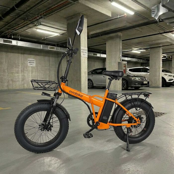 Складний Фетбайк Evobike V8s  | 1000W | позашляховий електровелосипед