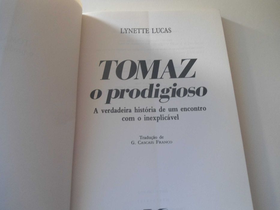 Tomaz o prodigioso por Lynette Lucas
