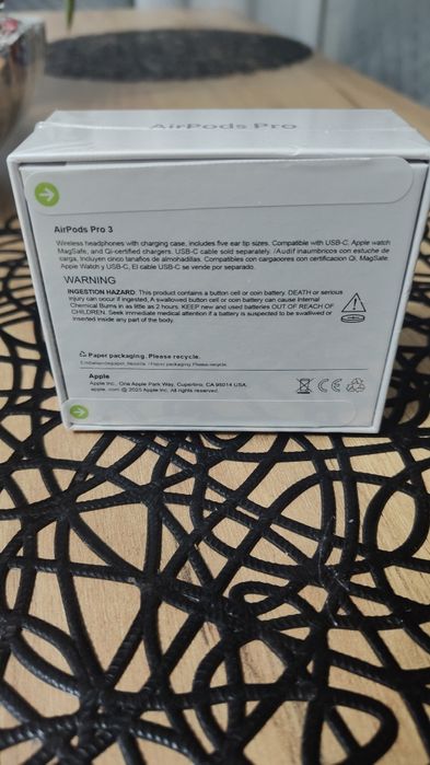 Airpods pro 3 .nowe w foli.