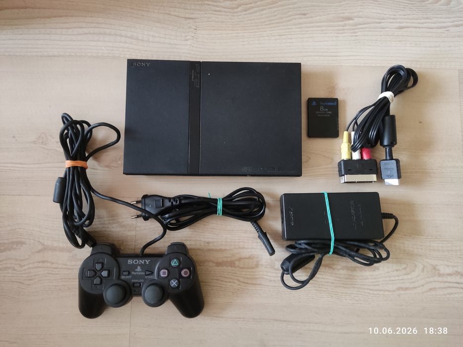 Konsola Playstation 2+ gry