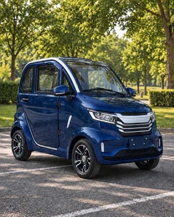 Semi Novo MG21 Micro Car veículo elétrico urbano compacto, Autonomia Até 90 km Velocidade Máxima 45 km/h