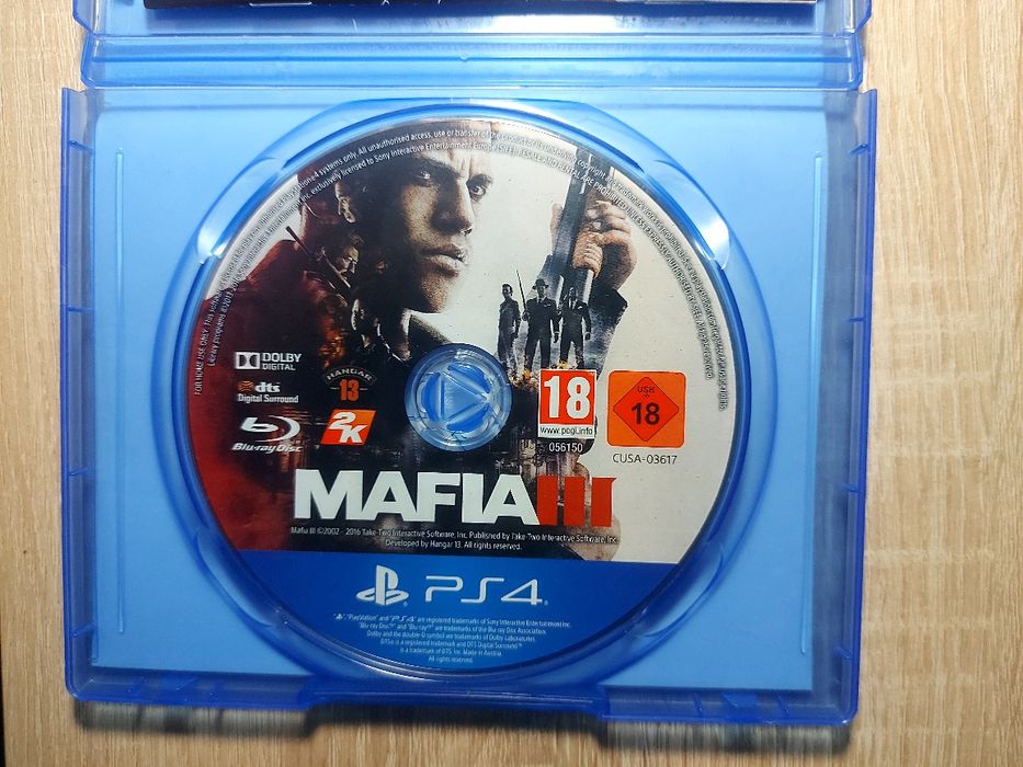Gra Mafia 3 na PS 4.